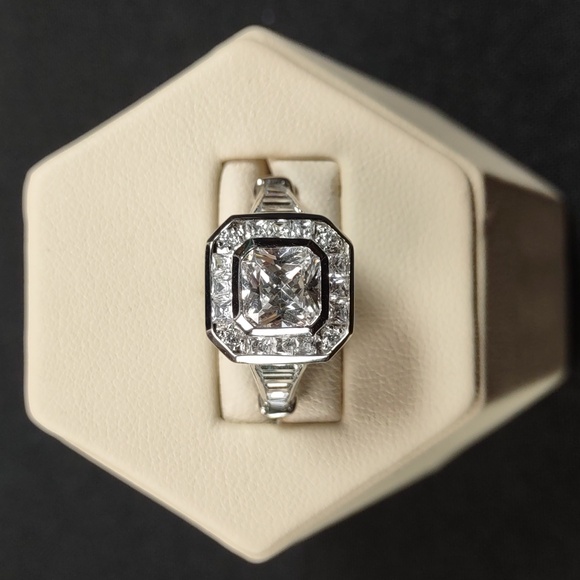 Absolute™ Cubic Zirconia/Sterling Silver Ring - Picture 12 of 12